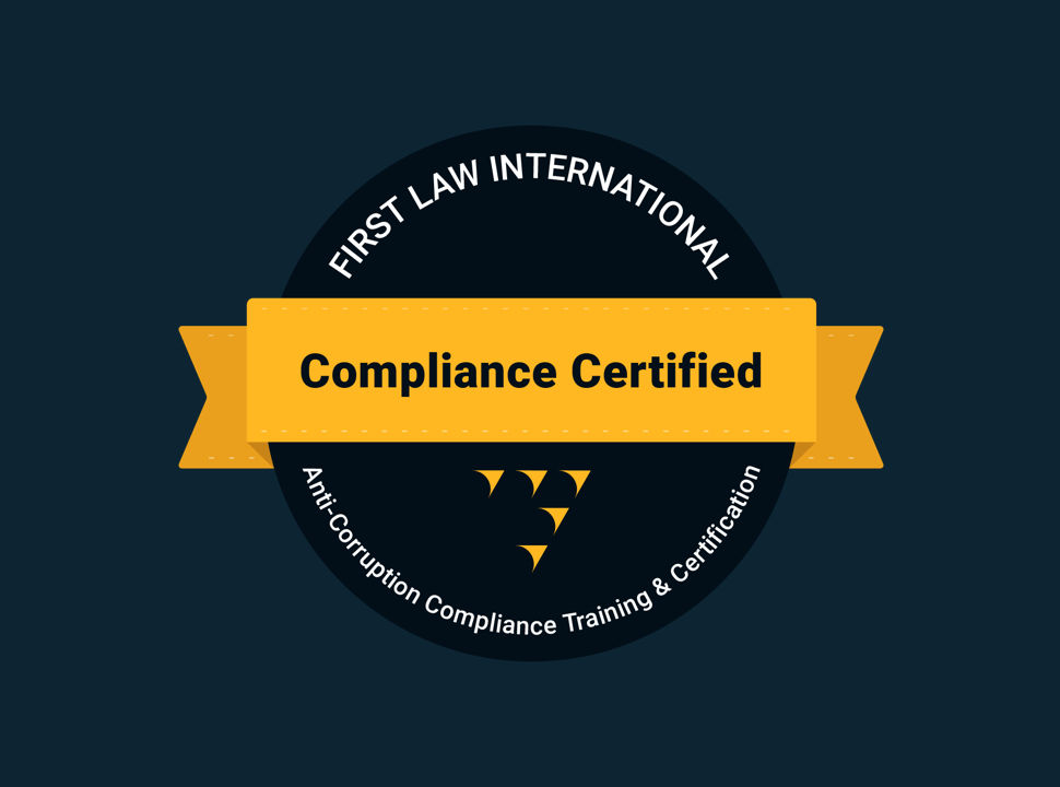 Anti-Corruption Compliance Certification Training